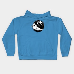 Skull Moon Kids Hoodie